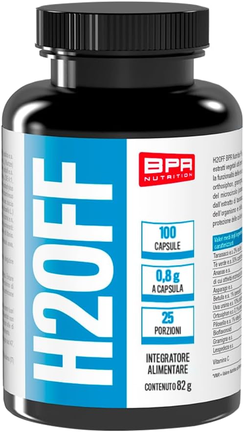 BPR Nutrition - H2OFF Drenante in capsule a base di estratti vegetali con funzione depurativa