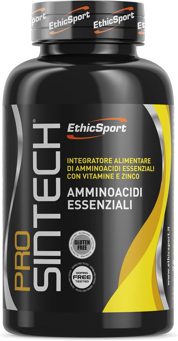 EthicSport - Prosintech - Barattolo da 120 cpr x 1450 mg - Integratore alimentare per massimizzare la sintesi proteica
