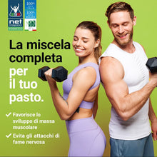 NET Integratori Farmacia RAZIONE K - 700g Cioccolato - Integratore Alimentare Di Proteine e Carboidrati, Ricco di BCAA e EAA Aminoacidi Essenziali, Promuove lo Sviluppo di Massa Muscolare Magra
