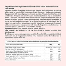 Anderson Pre Workout -98g carb x100g, 0 zuccheri aggiunti, potente energetico 900 g a base di ciclodestrine – certificato Cluster Dextrin® gusto neutro - Absolute Series – made in Italy