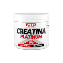 WHY SPORT CREATINA PLATINUM - Creatina - Pre Workout - Integratore Alimentare a Base di Creatina con Arginina e Taurina - 300 g