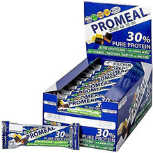 Volchem Promeal Zone 40-30-30, Barretta Proteico-Energetica con Ripartizione di Carboidrati-Proteine-Grassi (40-30-30), Senza Grassi Idrogenati, Scatola da 24 Barrette, Gusto Nocciola, 1200 g