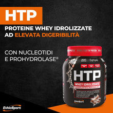 EthicSport - HTP - HYDROLYSED TOP PROTEIN - Barattolo da 750 g - Gusto: Cookies - Integratore alimentare di proteine del siero del latte isolate e idrolizzate, con nucleotidi e ProHydrolase®