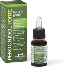 Perognidol FORTE Cane e Gatto, Gocce 15 ml, Favorisce la Normale Nocicezione e la Normale Funzione del Sistema Endocannabinoide