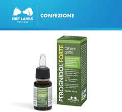 Perognidol FORTE Cane e Gatto, Gocce 15 ml, Favorisce la Normale Nocicezione e la Normale Funzione del Sistema Endocannabinoide
