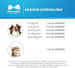 NBF Lanes | Gastrovom Cane e Gatto, Gel Appetibile 50 ml, per Il Mantenimento della Normale Funzionalità Gastrica