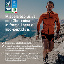 NET Integratori Farmacia GLUTA PEP Liposomiale - 200g Gusto Arancia - Integratore per Recupero Muscolare, Sistema Immunitario e Energia - Glutamina Peptidica Liposomiale ad Alta Biodisponibilità