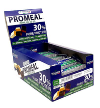 Volchem Promeal Zone 40-30-30, Barretta Proteico-Energetica con Ripartizione di Carboidrati-Proteine-Grassi (40-30-30), Senza Grassi Idrogenati, Scatola da 24 Barrette, Gusto Cookie, 1200 g