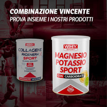 WHY SPORT COLLAGENE RIGENERA SPORT - Collagene Idrolizzato Puro e Naturale - Con Magnesio, Vitamina C, Boswellia e MSM - Integratori Alimentari - Integratore Articolare - Gusto Neutro - 336 gr