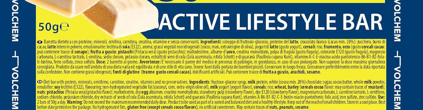 Promeal Zone 40-30-30, Barretta Proteico-Energetica con Ripartizione di Carboidrati-Proteine-Grassi (40-30-30), Senza Grassi Idrogenati, Scatola da 24 Barrette, Gusto Yogurt, 1200 g