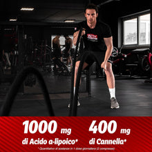 WHY SPORT LIPOIC 1000 - Acido Alfa Lipoico 1000 mg ad Alto Dosaggio - Integratore Alimentare con Cannella e Cromo - 60 Compresse