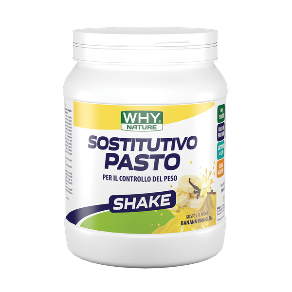 WHY NATURE SOSTITUTIVO PASTO  - Gusto Banana Vaniglia